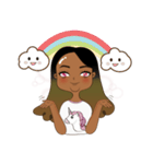 This girl is weird（個別スタンプ：33）