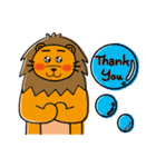 Mr. Lion ＆ Mimi（個別スタンプ：5）