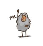 gray sheep（個別スタンプ：34）