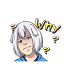 T-RO Annoying White（個別スタンプ：13）