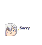 T-RO Annoying White（個別スタンプ：14）