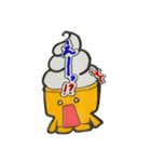 ソフトクリーーーム（個別スタンプ：3）