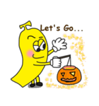 Cool Banana (Halloween version)（個別スタンプ：6）