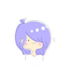 むらさきちゃん。（個別スタンプ：2）