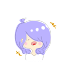 むらさきちゃん。（個別スタンプ：3）