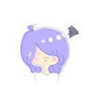 むらさきちゃん。（個別スタンプ：4）