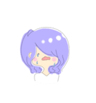 むらさきちゃん。（個別スタンプ：7）
