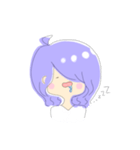 むらさきちゃん。（個別スタンプ：8）