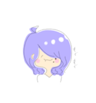 むらさきちゃん。（個別スタンプ：9）