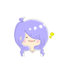 むらさきちゃん。（個別スタンプ：12）