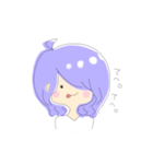 むらさきちゃん。（個別スタンプ：13）