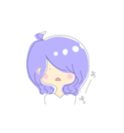 むらさきちゃん。（個別スタンプ：14）