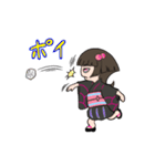座敷童子のお京ちゃん（個別スタンプ：18）