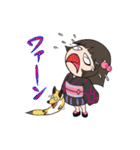 座敷童子のお京ちゃん（個別スタンプ：33）