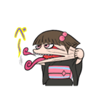 座敷童子のお京ちゃん（個別スタンプ：36）