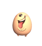 Funny and lovable :eggmoni（個別スタンプ：9）