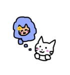 ゆるいしろねこくん（個別スタンプ：11）