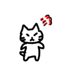ゆるいしろねこくん（個別スタンプ：13）