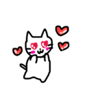 ゆるいしろねこくん（個別スタンプ：22）