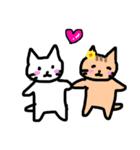 ゆるいしろねこくん（個別スタンプ：28）