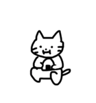 ゆるいしろねこくん（個別スタンプ：30）