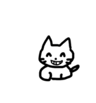 ゆるいしろねこくん（個別スタンプ：32）