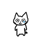 ゆるいしろねこくん（個別スタンプ：34）