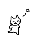ゆるいしろねこくん（個別スタンプ：35）
