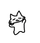 ゆるいしろねこくん（個別スタンプ：38）