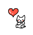 ゆるいしろねこくん（個別スタンプ：39）