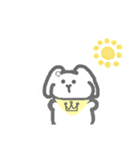 しろうさぎのしろちゃん（個別スタンプ：3）