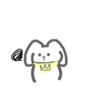 しろうさぎのしろちゃん（個別スタンプ：11）
