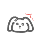 しろうさぎのしろちゃん（個別スタンプ：14）
