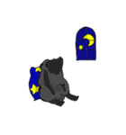 Daily life of the last black sheep（個別スタンプ：9）