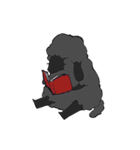 Daily life of the last black sheep（個別スタンプ：21）