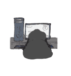 Daily life of the last black sheep（個別スタンプ：23）