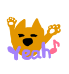 かわいい我が家の雑種犬（個別スタンプ：9）