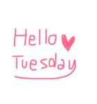 Hello Mondays（個別スタンプ：2）