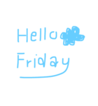 Hello Mondays（個別スタンプ：5）