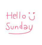Hello Mondays（個別スタンプ：7）