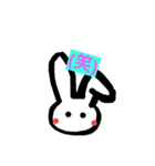ウサギに見えるかな（個別スタンプ：3）