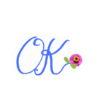 flower beautiful words（個別スタンプ：3）