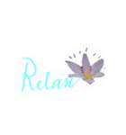 flower beautiful words（個別スタンプ：9）