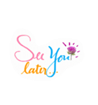 flower beautiful words（個別スタンプ：12）