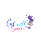 flower beautiful words（個別スタンプ：14）