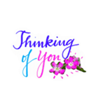 flower beautiful words（個別スタンプ：16）