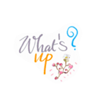flower beautiful words（個別スタンプ：24）