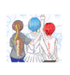 仲良し3人組Signal！（個別スタンプ：8）