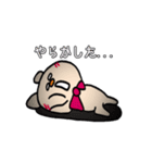 ギャルくま〜simple ver〜（個別スタンプ：1）