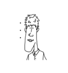 とある男子の落書き（個別スタンプ：2）